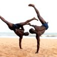 Capoeira sur la plage